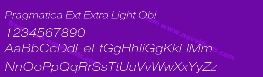 Pragmatica Ext Extra Light OblPreview Pragmatica Ext Extra Light OblPreview