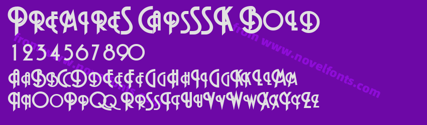 PremireS CapsSSK BoldPreview PremireS CapsSSK BoldPreview