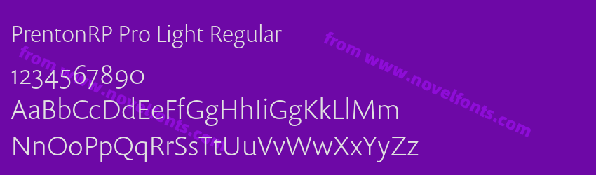 PrentonRP Pro Light RegularPreview PrentonRP Pro Light RegularPreview
