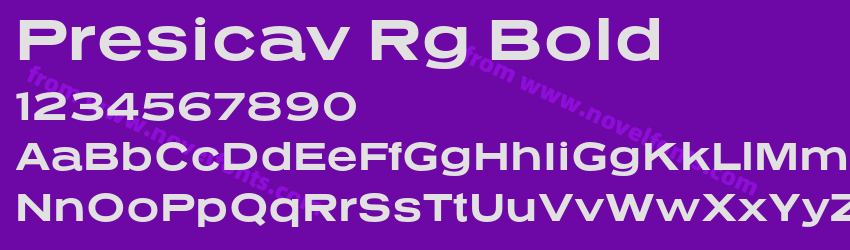 Presicav Rg BoldPreview Presicav Rg BoldPreview