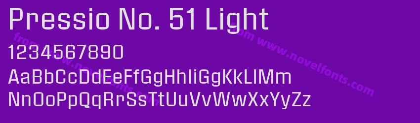 Pressio No. 51 LightPreview Pressio No. 51 LightPreview