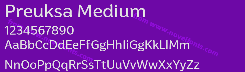 Preuksa MediumPreview Preuksa MediumPreview