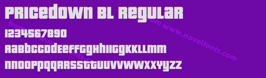 Pricedown Bl RegularPreview Pricedown Bl RegularPreview