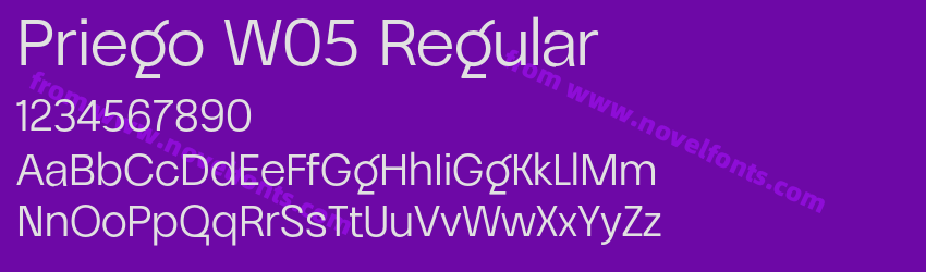 Priego W05 RegularPreview Priego W05 RegularPreview