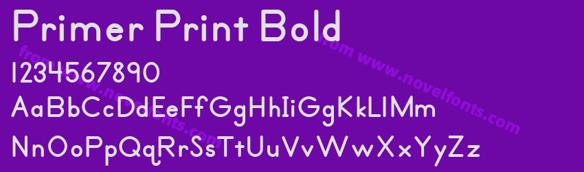 Primer Print BoldPreview Primer Print BoldPreview