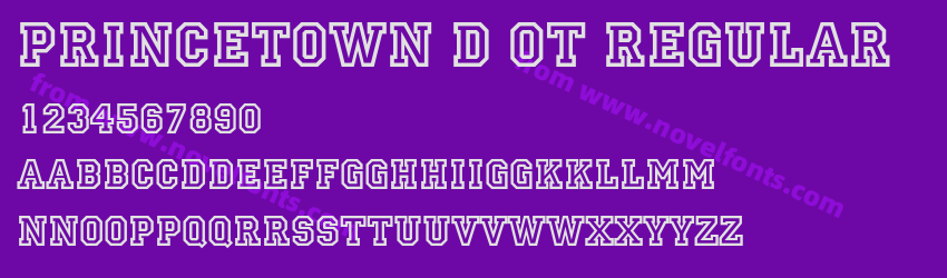 Princetown D OT RegularPreview Princetown D OT RegularPreview
