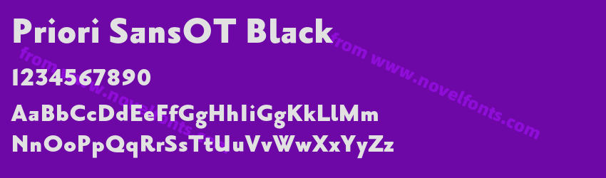 Priori SansOT BlackPreview Priori SansOT BlackPreview