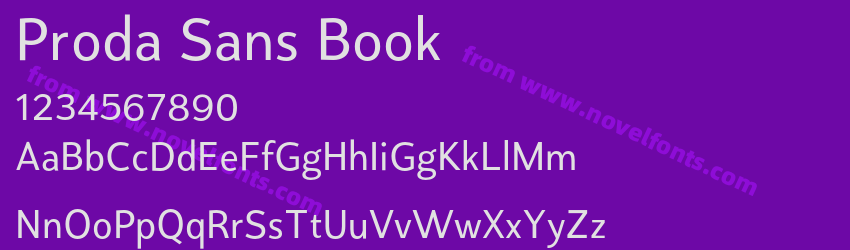 Proda Sans BookPreview Proda Sans BookPreview