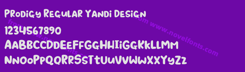 Prodigy Regular Yandi DesignPreview Prodigy Regular Yandi DesignPreview