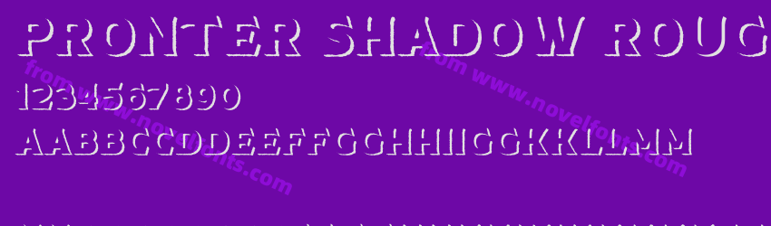 Pronter Shadow RoughPreview Pronter Shadow RoughPreview