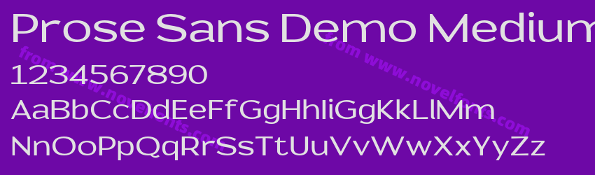Prose Sans Demo MediumPreview Prose Sans Demo MediumPreview