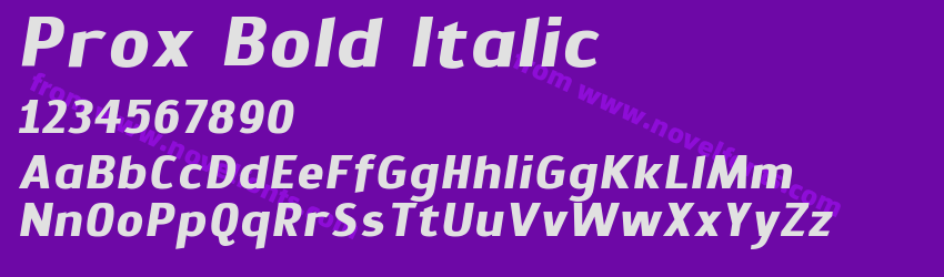Prox Bold ItalicPreview Prox Bold ItalicPreview