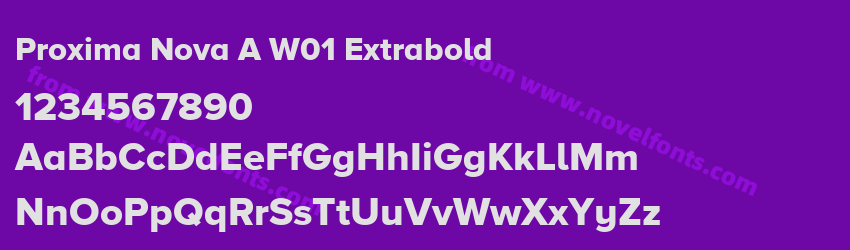 Proxima Nova A W01 ExtraboldPreview Proxima Nova A W01 ExtraboldPreview