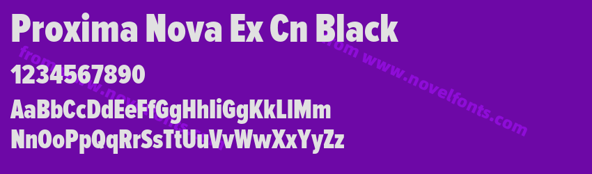 Proxima Nova Ex Cn BlackPreview Proxima Nova Ex Cn BlackPreview