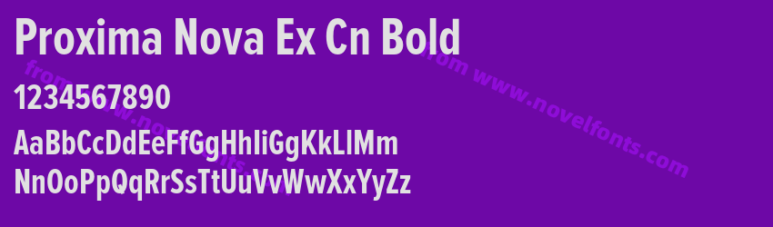 Proxima Nova Ex Cn BoldPreview Proxima Nova Ex Cn BoldPreview