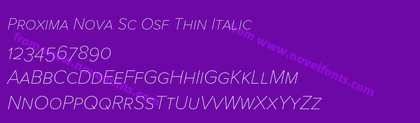 Proxima Nova Sc Osf Thin ItalicPreview Proxima Nova Sc Osf Thin ItalicPreview