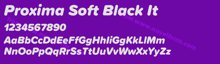 Proxima Soft Black ItPreview Proxima Soft Black ItPreview