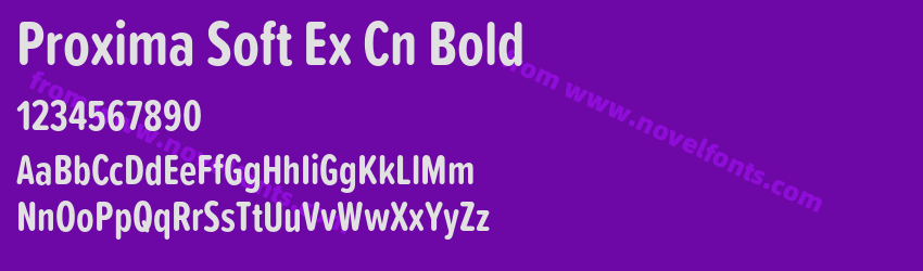 Proxima Soft Ex Cn BoldPreview Proxima Soft Ex Cn BoldPreview