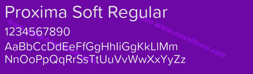 Proxima Soft RegularPreview Proxima Soft RegularPreview