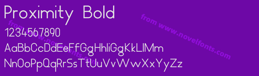 Proximity BoldPreview Proximity BoldPreview