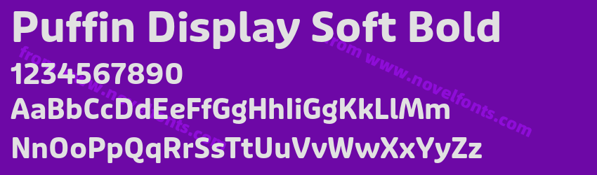 Puffin Display Soft BoldPreview Puffin Display Soft BoldPreview