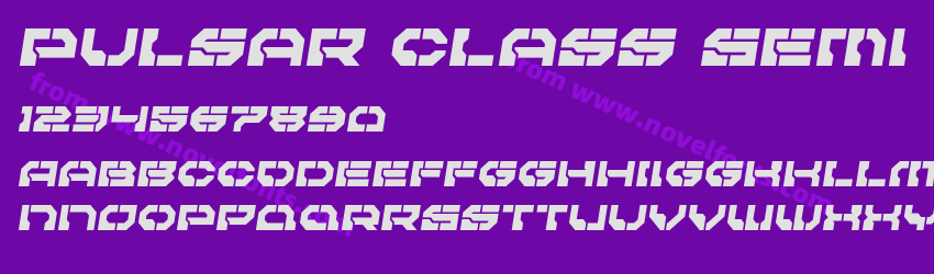 Pulsar Class Semi ItalicPreview Pulsar Class Semi ItalicPreview