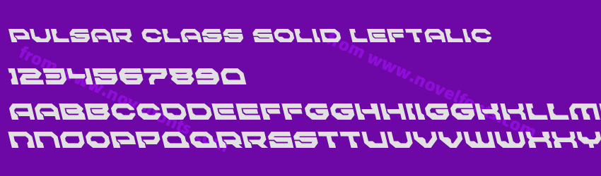 Pulsar Class Solid LeftalicPreview Pulsar Class Solid LeftalicPreview
