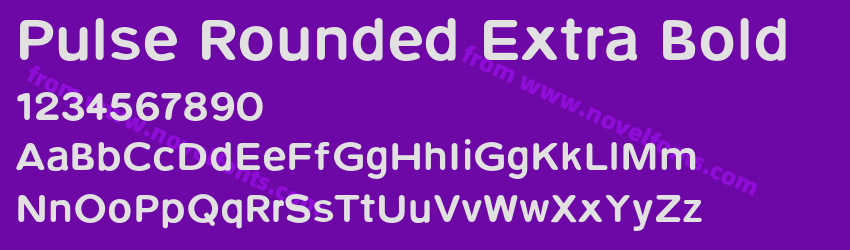 Pulse Rounded Extra BoldPreview Pulse Rounded Extra BoldPreview
