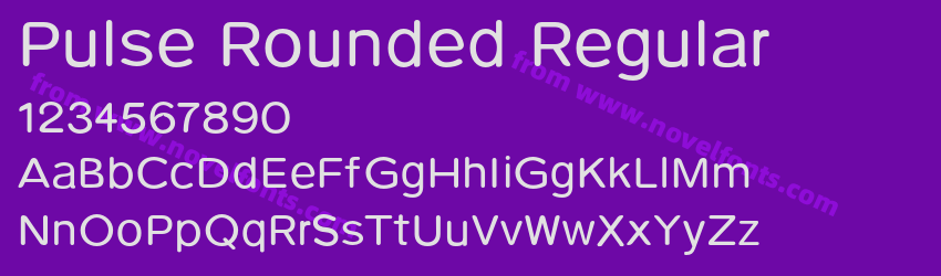 Pulse Rounded RegularPreview Pulse Rounded RegularPreview