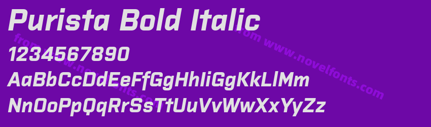 Purista Bold ItalicPreview Purista Bold ItalicPreview