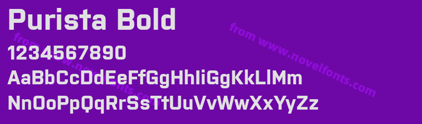 Purista BoldPreview Purista BoldPreview