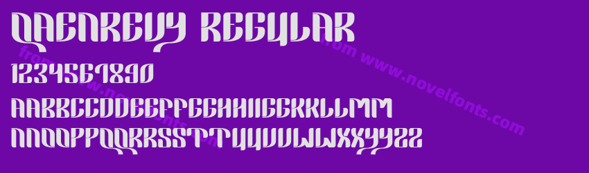 Qaenrevy RegularPreview Qaenrevy RegularPreview