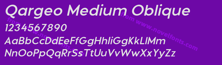 Qargeo Medium ObliquePreview Qargeo Medium ObliquePreview