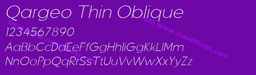 Qargeo Thin ObliquePreview Qargeo Thin ObliquePreview