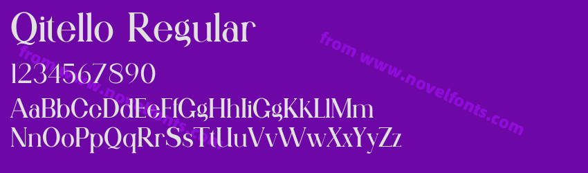Qitello RegularPreview Qitello RegularPreview