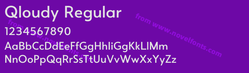 Qloudy RegularPreview Qloudy RegularPreview