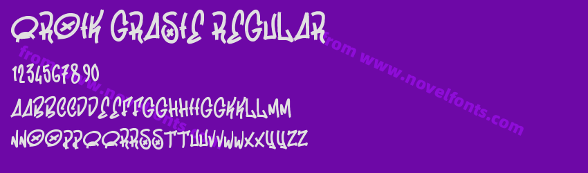 Qroik Grasie RegularPreview Qroik Grasie RegularPreview