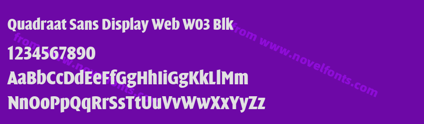 Quadraat Sans Display Web W03 BlkPreview Quadraat Sans Display Web W03 BlkPreview