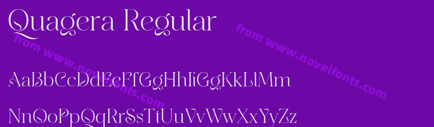 Quagera RegularPreview Quagera RegularPreview
