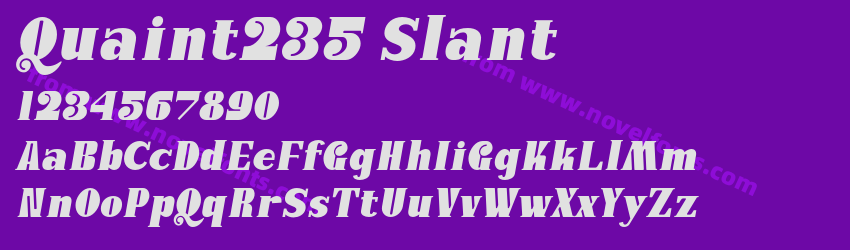 Quaint235 SlantPreview Quaint235 SlantPreview