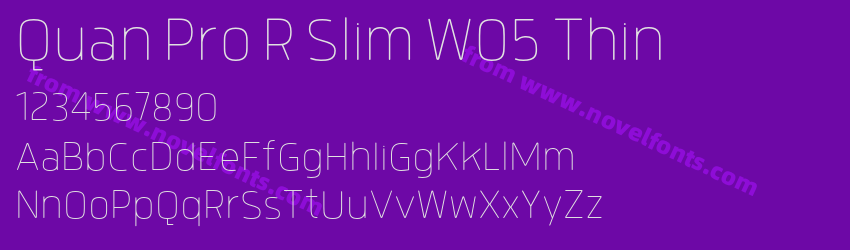 Quan Pro R Slim W05 ThinPreview Quan Pro R Slim W05 ThinPreview
