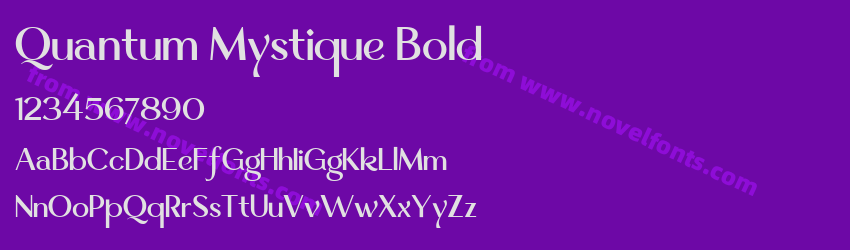 Quantum Mystique BoldPreview Quantum Mystique BoldPreview
