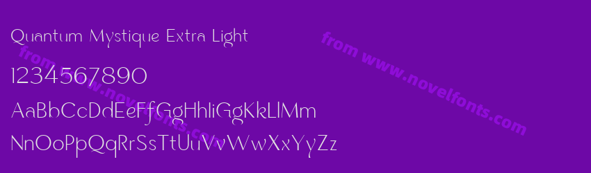 Quantum Mystique Extra LightPreview Quantum Mystique Extra LightPreview
