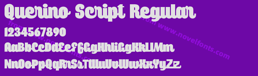 Querino Script RegularPreview Querino Script RegularPreview