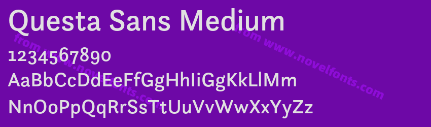 Questa Sans MediumPreview Questa Sans MediumPreview