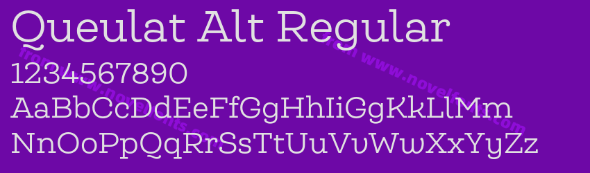 Queulat Alt RegularPreview Queulat Alt RegularPreview