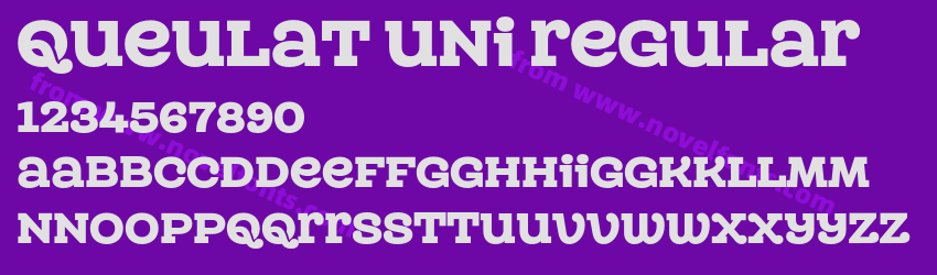 Queulat Uni RegularPreview Queulat Uni RegularPreview