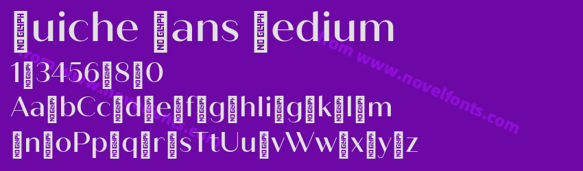 Quiche Sans MediumPreview Quiche Sans MediumPreview