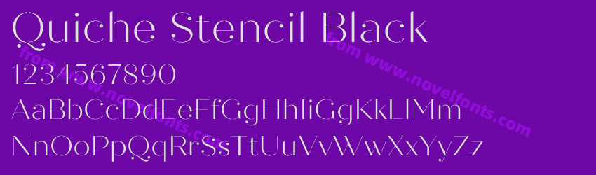 Quiche Stencil BlackPreview Quiche Stencil BlackPreview