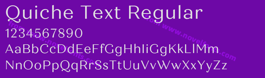 Quiche Text RegularPreview Quiche Text RegularPreview